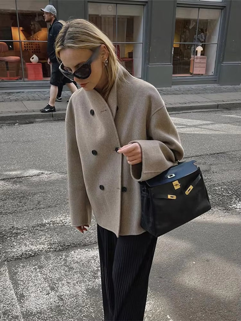 Refined Comfort Retro Coat