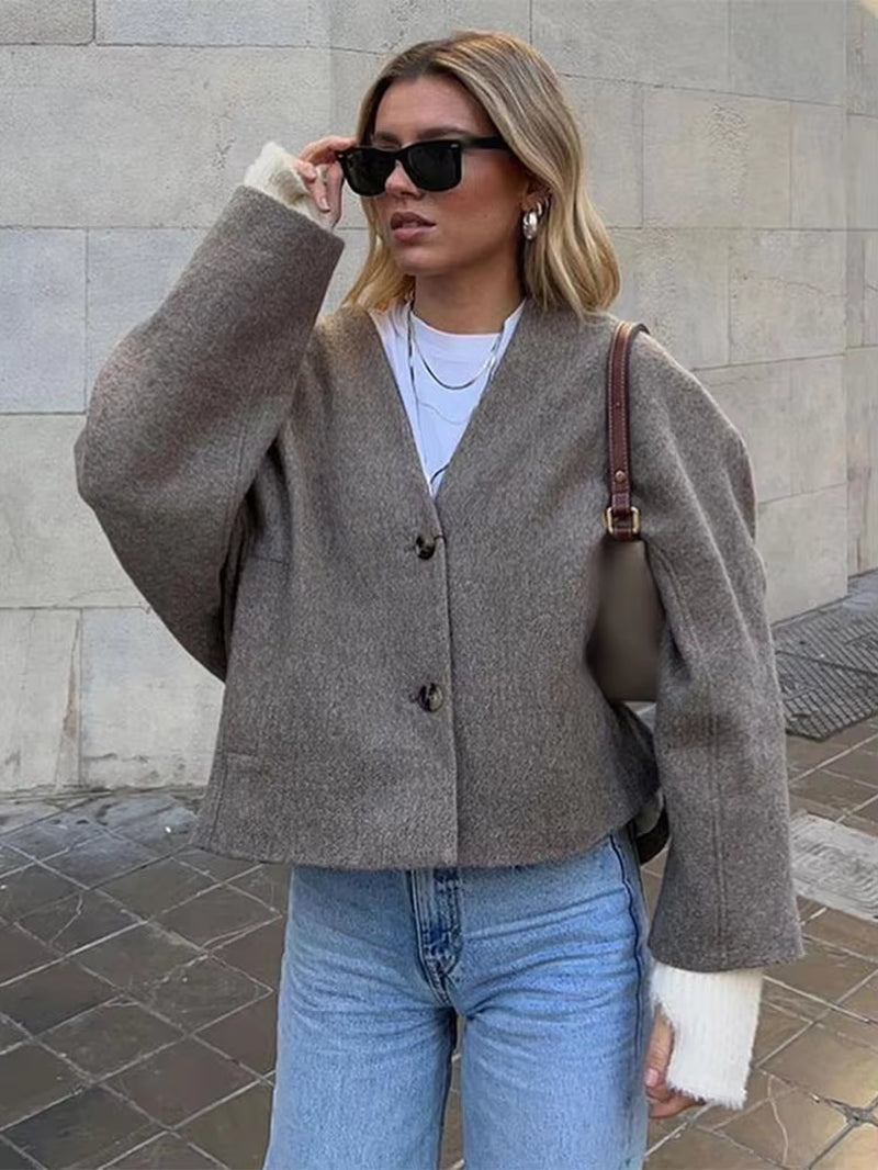 Refined Comfort Retro Coat