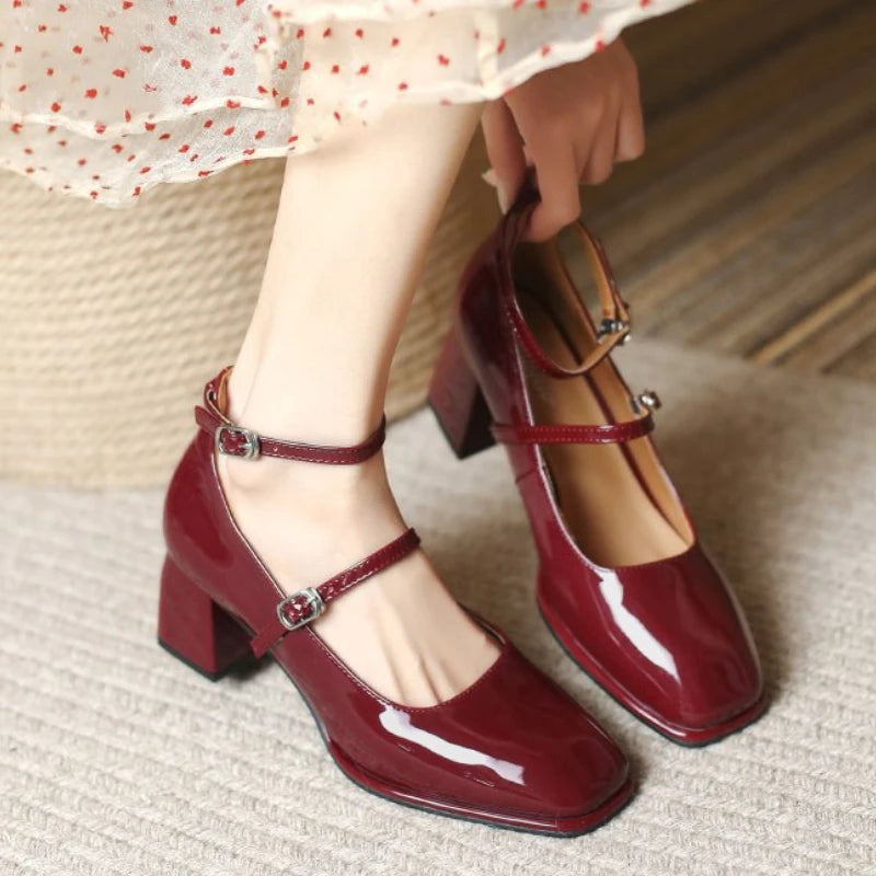 Elegant Mary Jane High Heels