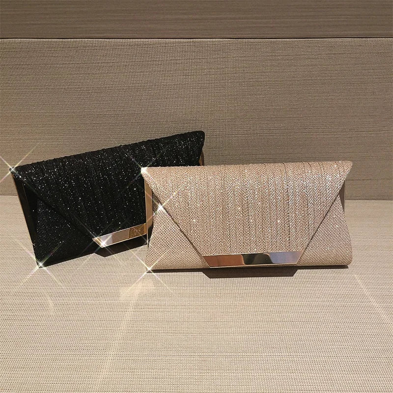 Glamour Evening Glitter Clutch