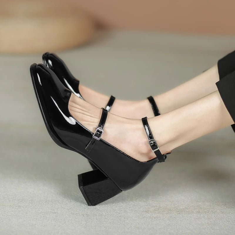 Elegant Mary Jane High Heels