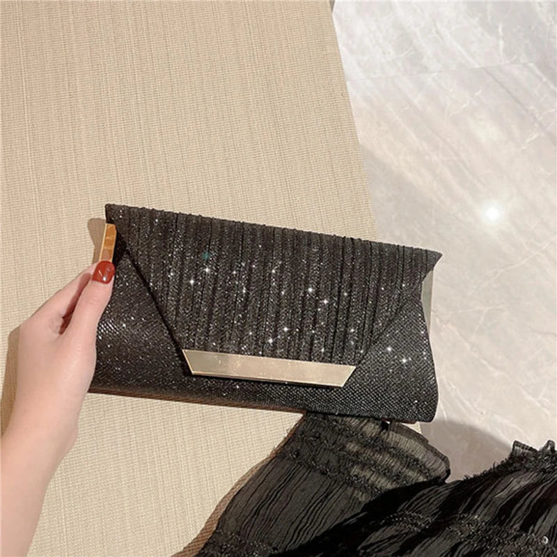 Glamour Evening Glitter Clutch