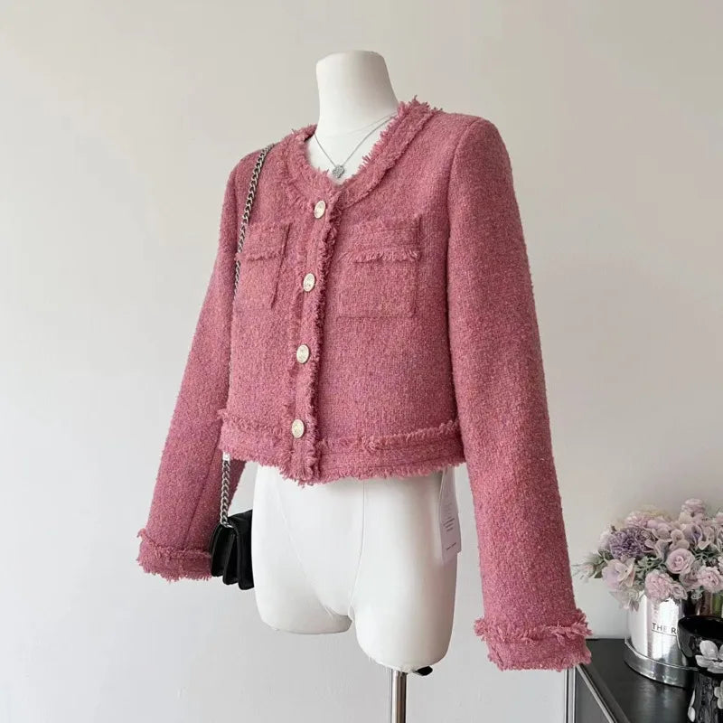 Vintage Luxe Tweed Coat