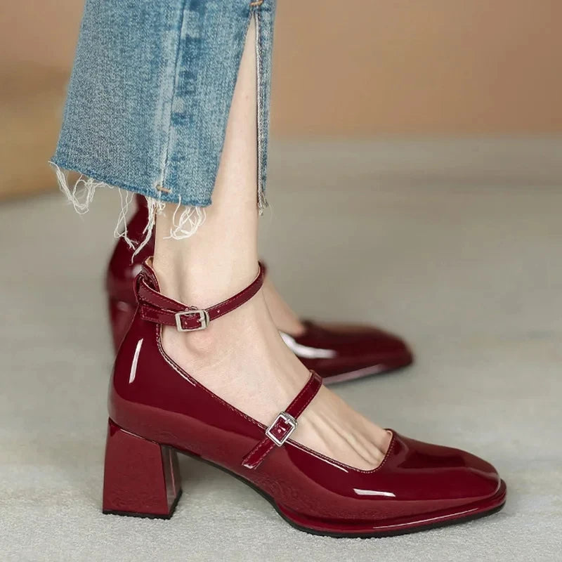 Elegant Mary Jane High Heels