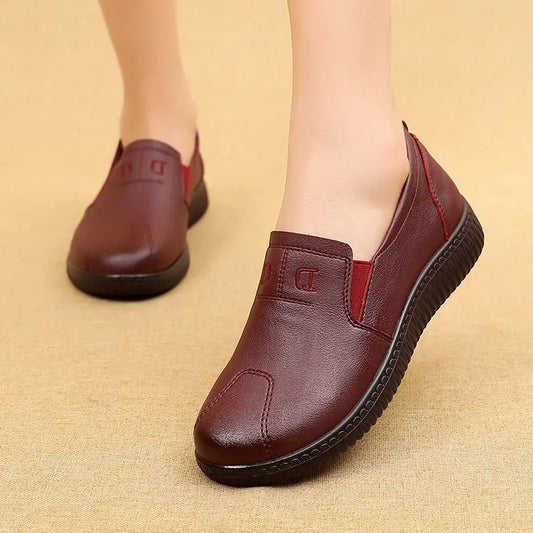 Genuine Leather Comfort Loafers