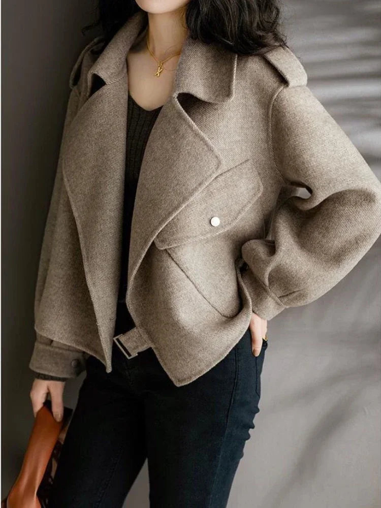 Fashionable Wool Winter Jacket