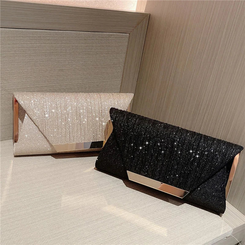 Glamour Evening Glitter Clutch