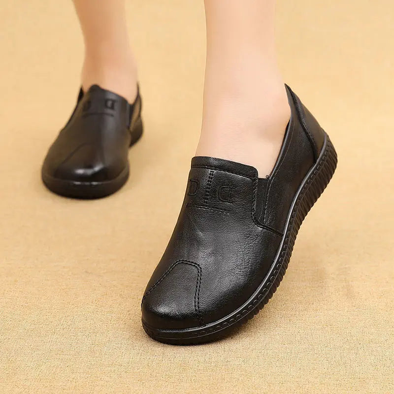 Genuine Leather Comfort Loafers