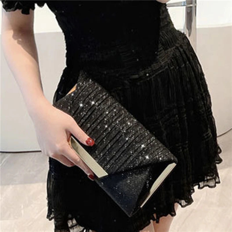 Glamour Evening Glitter Clutch