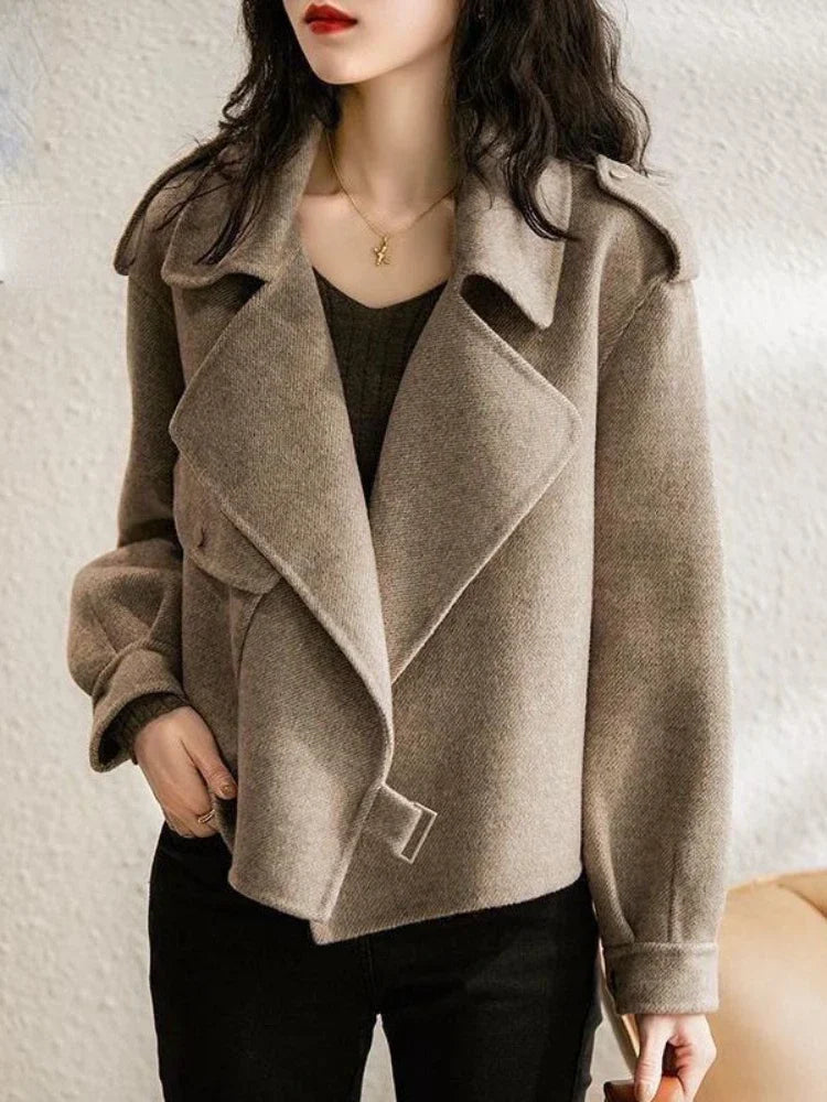 Fashionable Wool Winter Jacket