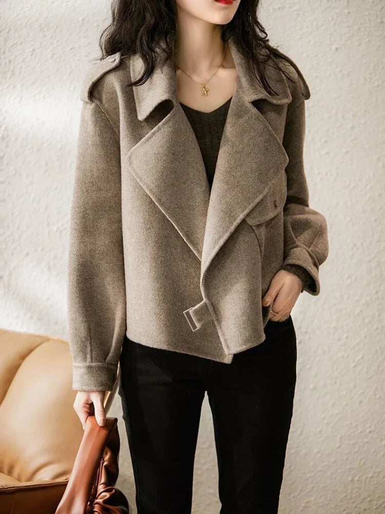 Fashionable Wool Winter Jacket