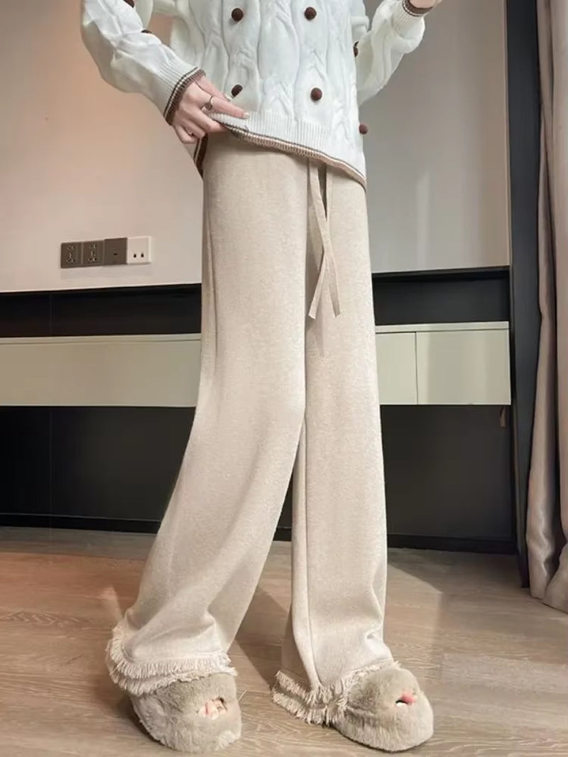 WinterGrace Knit Trousers