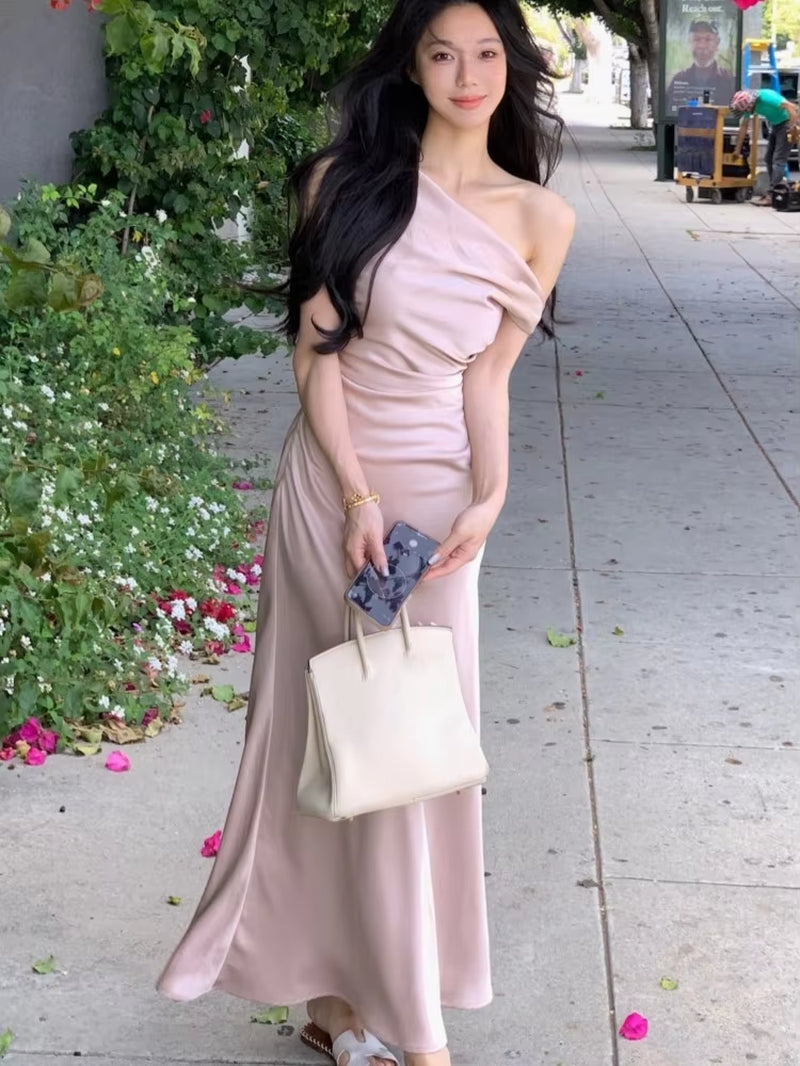 SophiaGrace Satin Dress